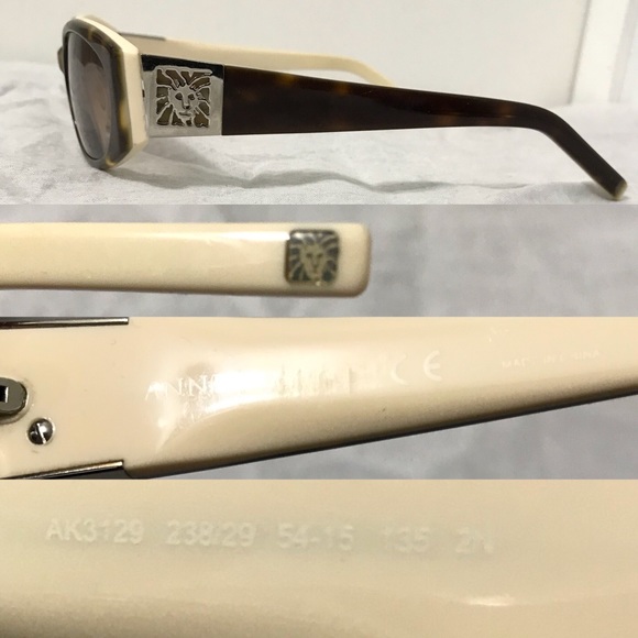 Anne Klein sunglasses l. Great Condition - Picture 4 of 4